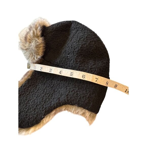 Hat Attack New York Faux Fur Lined Wool Blend Trapper Hat Unisex One-Size - Picture 5 of 10